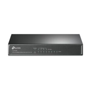 TP-LINK TL-SF1008P * Switch 8 ports LAN 10/100 dont 4x PoE (66W)
