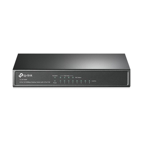 TP-LINK TL-SF1008P * Switch 8 ports LAN 10/100 dont 4x PoE (66W) – Image 1