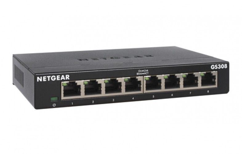 NETGEAR GS308-300PES * Switch 8 ports GbLAN Boîtier Métal – Image 3