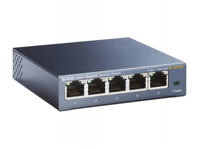 TP-LINK TL-SG105 * SWITCH 5 ports GbLAN 10/100/1000 – Image 2