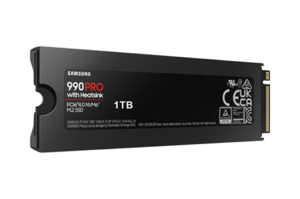 Disque Dur SSD SAMSUNG 990 PRO 1To M.2 NVMe PCIe +Rad. * MZ-V9P1T0GW – Image 3