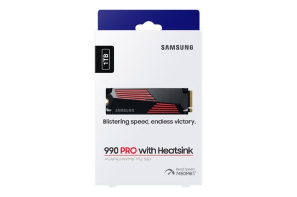 Disque Dur SSD SAMSUNG 990 PRO 1To M.2 NVMe PCIe +Rad. * MZ-V9P1T0GW – Image 5