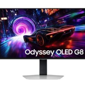 Odyssey G8 27" QD-OLED 4K(3,840 x 2,160) Mate 240Hz 0.03ms FreeSync Premium Pro, Compatible G-Sync Pivot, inclinaison, hauteur