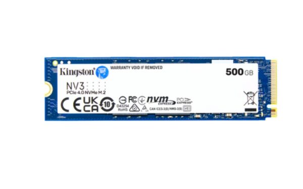 Disque Dur SSD Kingston NV3 500Go M.2 NVMe PCIe (Nu) 2280 – Image 3