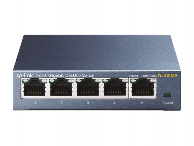 TP-LINK TL-SG105 * SWITCH 5 ports GbLAN 10/100/1000 – Image 1