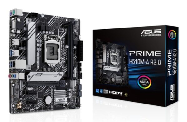 CM ASUS PRIME H510M-A R2 (s1200) 2DDR4 3200MHz 1PCIE4.0 HDMI/DP mATX – Image 1