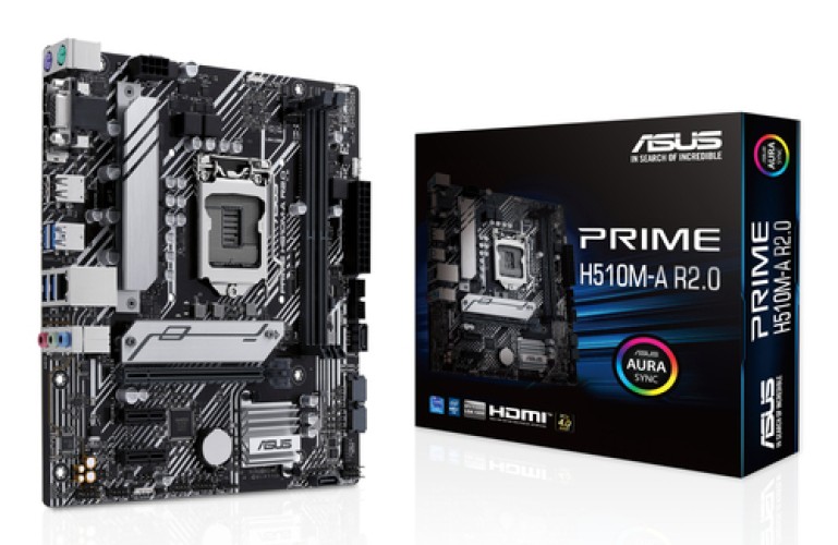 CM ASUS PRIME H510M-A R2 (s1200) 2DDR4 3200MHz 1PCIE4.0 HDMI/DP mATX – Image 1
