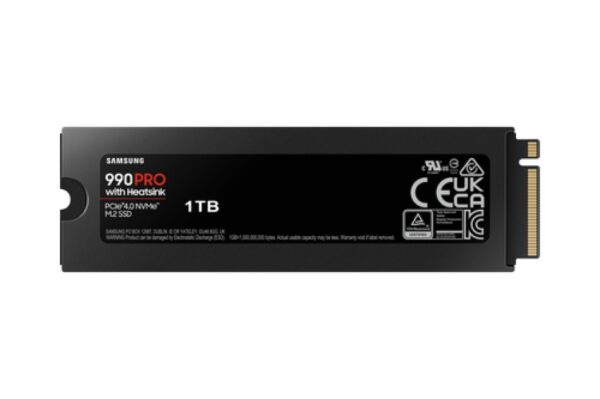 Disque Dur SSD SAMSUNG 990 PRO 1To M.2 NVMe PCIe +Rad. * MZ-V9P1T0GW – Image 1