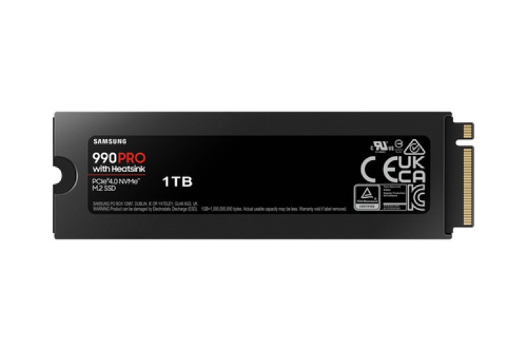 Disque Dur SSD SAMSUNG 990 PRO 1To M.2 NVMe PCIe +Rad. * MZ-V9P1T0GW – Image 1