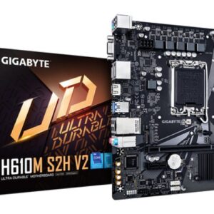CM GIGABYTE H610M S2H V2 (s1700) 2DDR5 5600 PCIe16 VGA/DVI/HDMI mATX