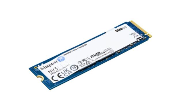 Disque Dur SSD Kingston NV3 500Go M.2 NVMe PCIe (Nu) 2280