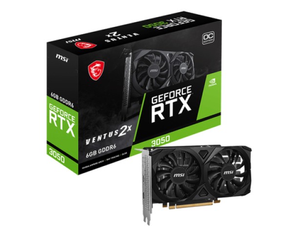 CV MSI RTX3050 VENTUS 2X OC 6GB – Image 1