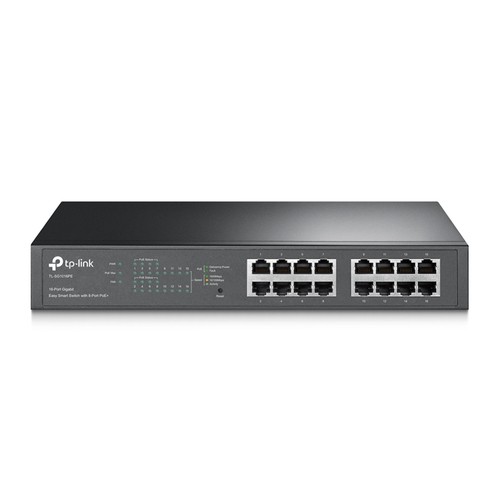 TP-LINK TL-SG1016PE * SWITCH 16xGbL dont 8 PoE+ (110W) rackable – Image 1