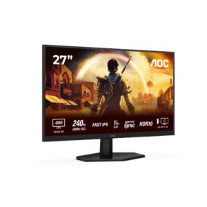 Écran LED 27" - 2560 x 1440 QHD @ 240 Hz - Fast IPS - 300 cd/m² - HD