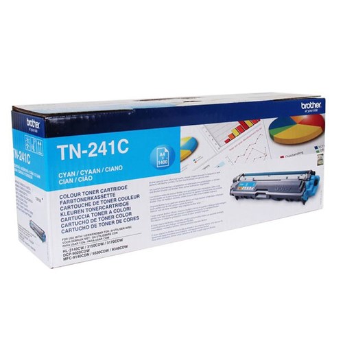 Brother TN241C toner CYAN 1400 p – Image 1