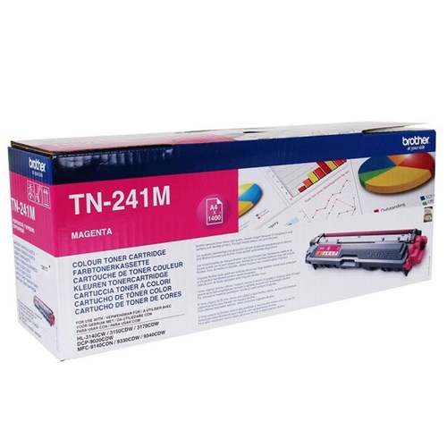 Brother TN241M toner Magenta 1400 p – Image 1
