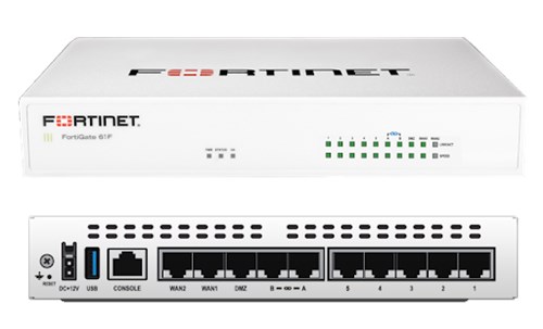 FG-60F WAN PORTS 1 X DMZ PORT PAS DE CABLE FR – Image 1