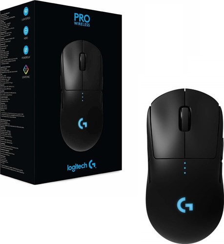 Souris de jeu Optique Logitech PRO Wi-Fi - USB - Câble/sans fil – Image 1