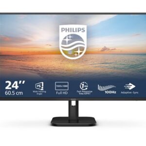 ECRAN 24" IPS- 1920 x 1080 Full HD (1080p) @ 100 Hz -1ms HDMI VGA - INCLINAISON