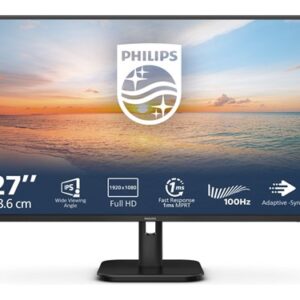 ECRAN 27" IPS 1920 x 1080 Full HD (1080p) @ 100 Hz -1ms HDMI VGA - INCLINAISON