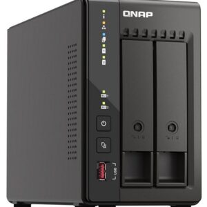 2-Bay NAS Intel J6412 8GB RAM 2.5GbE M.2