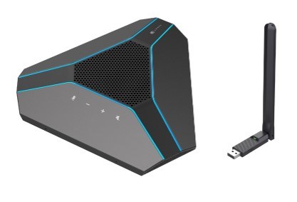 Micro cascadable pour grande salle de réunion