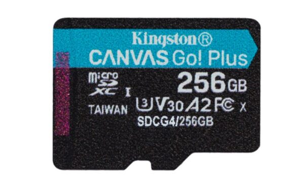 MicroSD 256Go Kingston UHS-I Canvas Go! Plus c10 U3 (TCP 4.00€ incl.) – Image 2