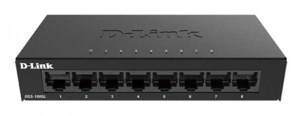 D-LINK DGS-108GL * Switch 8 PORTS 10/100/1000 Boitier Métal
