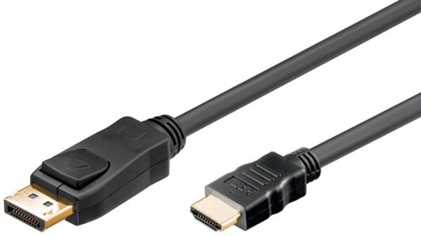 CABLE DisplayPort (M) 1.1 vers HDMI (M) 2m * 128169 – Image 1