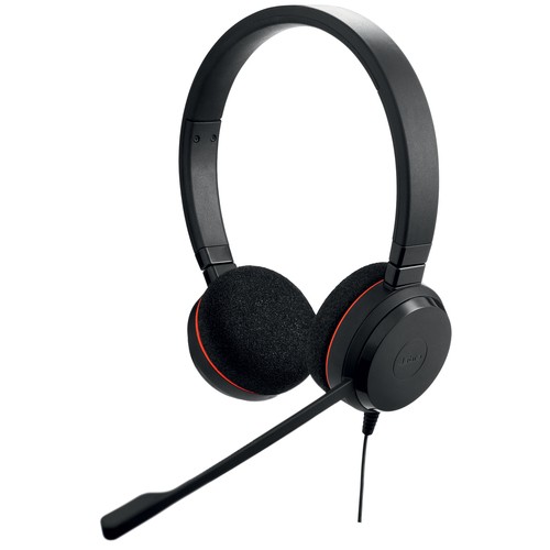 JABRA Evolve 20 MS Casque Stereo +Micro USB Noir * 4999-823-109