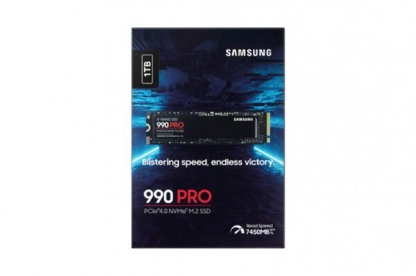 Disque Dur SSD SAMSUNG 990 PRO 1To M.2 NVMe PCIe * MZ-V9P1T0BW