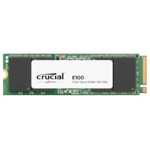 Disque Dur SSD CRUCIAL E100 1To M.2 NVMe * CT1000E100SSD8