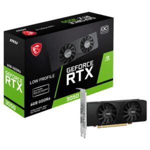 CV MSI RTX3050 LP 6GB OC GDDR6 2HDMI/DP PCIe4.0 LOW PROFILE