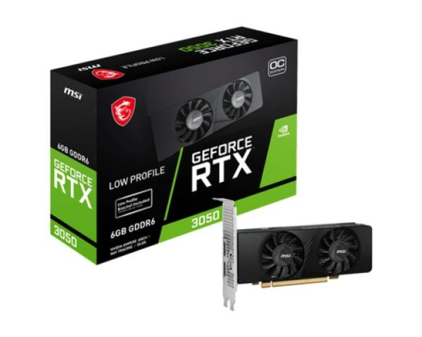 CV MSI RTX3050 LP 6GB OC GDDR6 2HDMI/DP PCIe4.0 LOW PROFILE