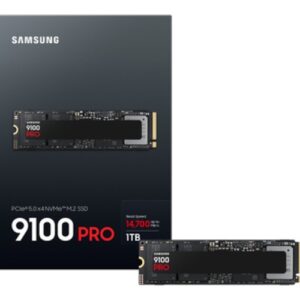 Disque Dur SSD SAMSUNG 9100 PRO 1To M.2 NVMe PCIe 5.0 * MZ-VAP1T0BW