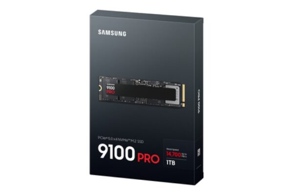 Disque Dur SSD SAMSUNG 9100 PRO 1To M.2 NVMe PCIe 5.0 * MZ-VAP1T0BW