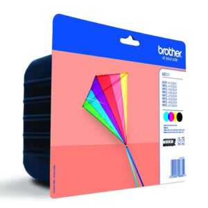 Brother LC223VALBP Pack BK+CL Bulk (coli/4)