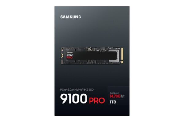 Disque Dur SSD SAMSUNG 9100 PRO 1To M.2 NVMe PCIe 5.0 * MZ-VAP1T0BW