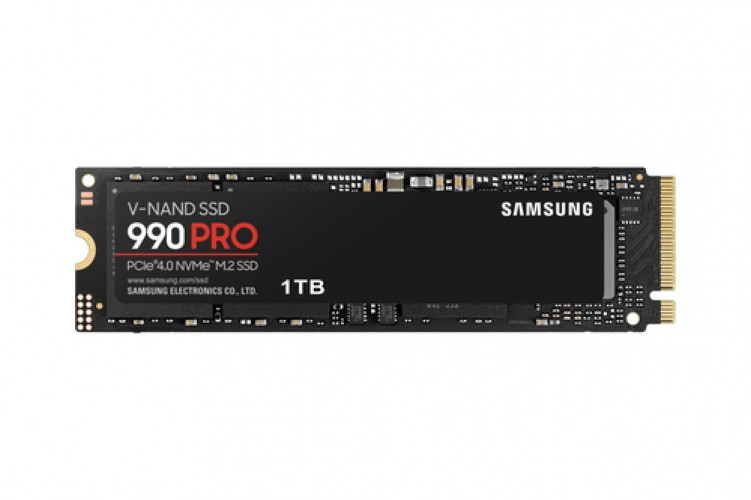 Disque Dur SSD SAMSUNG 990 PRO 1To M.2 NVMe PCIe * MZ-V9P1T0BW – Image 1