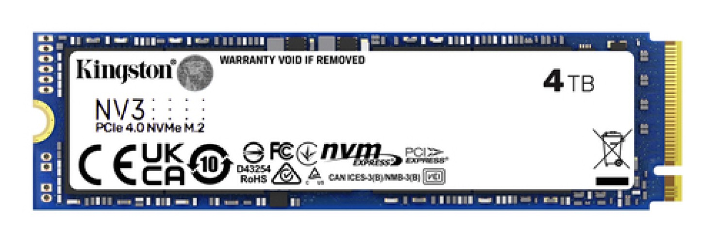 Disque Dur SSD Kingston NV3S 4To M.2 NVMe PCIe (Nu) 2280 – Image 2