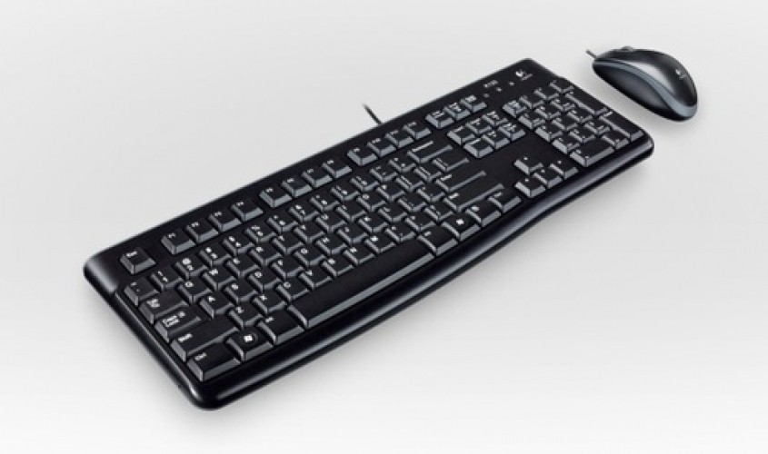 CLAVIER & SOURIS LOGITECH MK120 Desktop filaire USB – Image 3