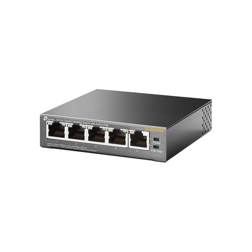TP-LINK TL-SG1005P * SWITCH 5 ports GbLAN dont 4xPoE (65W)