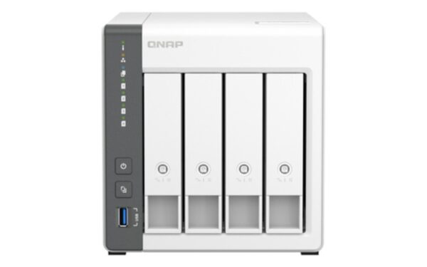 NAS QNAP TS-433-4G Quad 2,0GHz 4Go 4xSATA3 2,5GbE 3xUSB