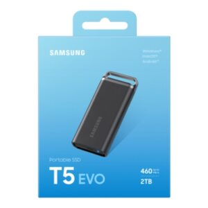 Disque Dur SSD Portable SAMSUNG T5 EVO 2To Noir USB3.2 * MU-PH2T0S