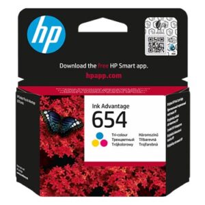 HP 654 Tri-color Original Ink Advantage Cartridge