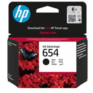 HP 654 Black Original Ink Advantage Cartridge
