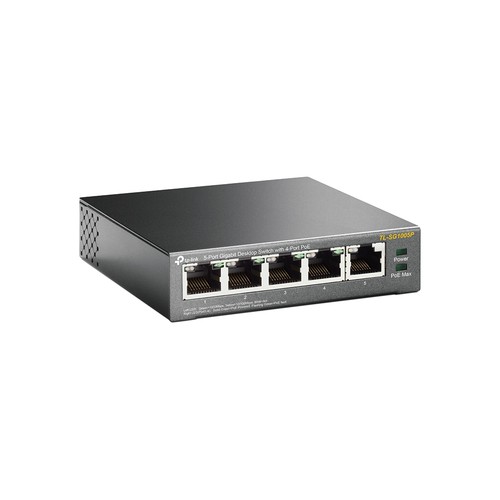 TP-LINK TL-SG1005P * SWITCH 5 ports GbLAN dont 4xPoE (65W)