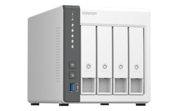 NAS QNAP TS-433-4G Quad 2,0GHz 4Go 4xSATA3 2,5GbE 3xUSB