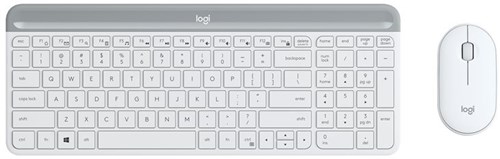 PACK CLAVIER/SOURIS Slim Wireless MK470 BLANC