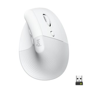SOURIS LOGITECH LIFT Vertical Ergo s/fil+BTO Droitier Gris 910-006473